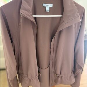 Women's Tan Jacket by FLX